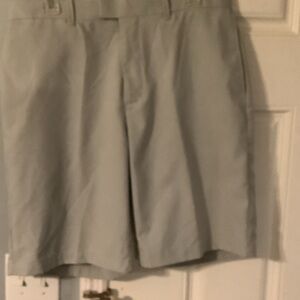 Callaway Men's Classic Gray‎ Flat Front Golf Shorts, 34